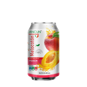 Cancun durazno jugo con pulp 24/330ml