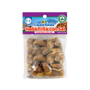 Guatelinda Haba Frita con Sal 2.5 oz (70g)