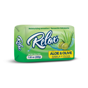 Relox jabon Aloe y Olive 200gr x12