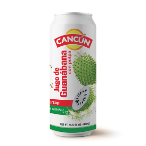 Cancun guanabana jugo con pulpa 490ml x24