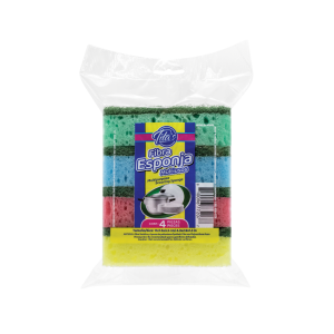 Titas FIBRA ESPONJA MULTICOLORES 4PK
